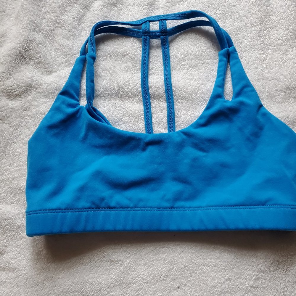 Blue Montiel Sports Bra